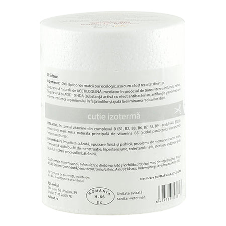 Laptisor de Matca Apiland (in cutie izoterma), bio, 25 g