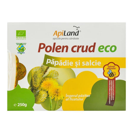 Polen Crud Apiland de Papadie si Salcie, bio, 250 g