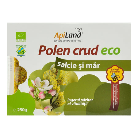 Polen Crud Apiland de Salcie si Mar, bio, 250 g