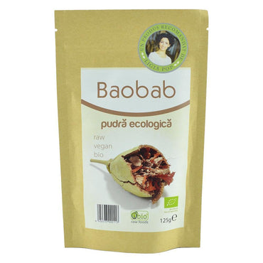 Baobab Pulbere Raw Bio 125g