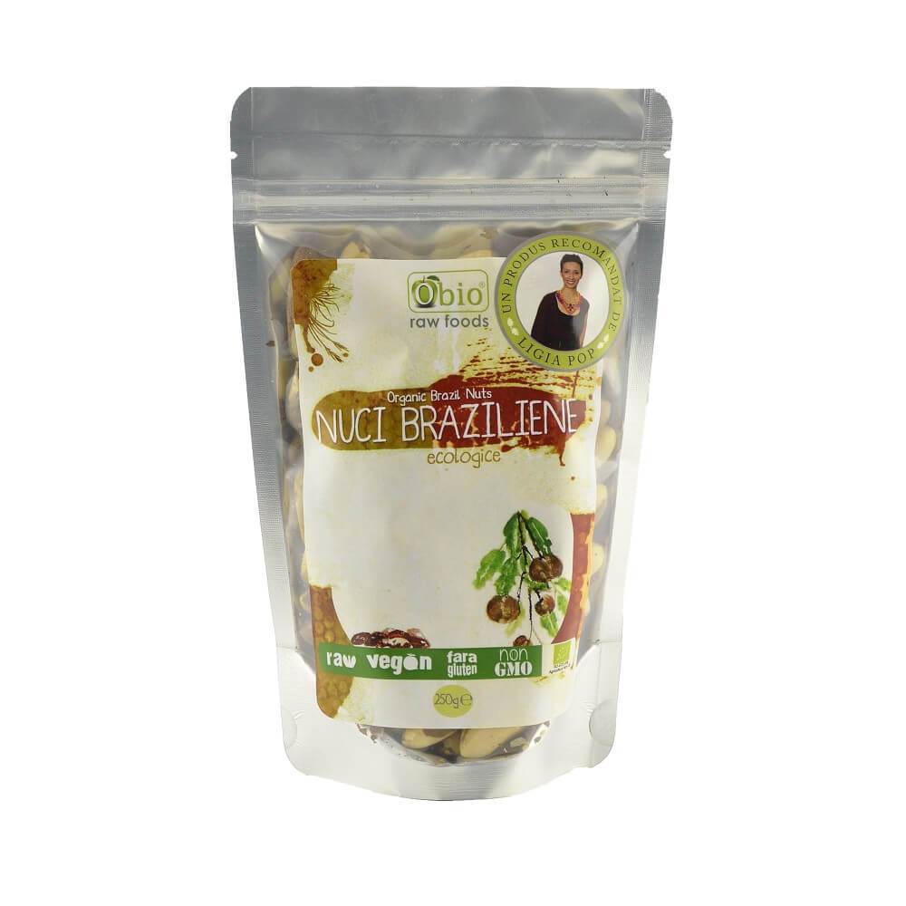 Nuci Braziliene Crude Bio 250g