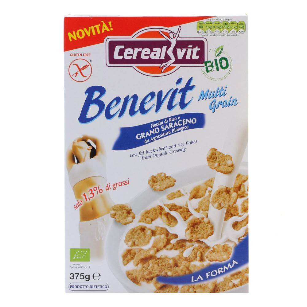 Cereale Benevit Orez si Hrisca 375g (fara gluten  ) - Republica BIO