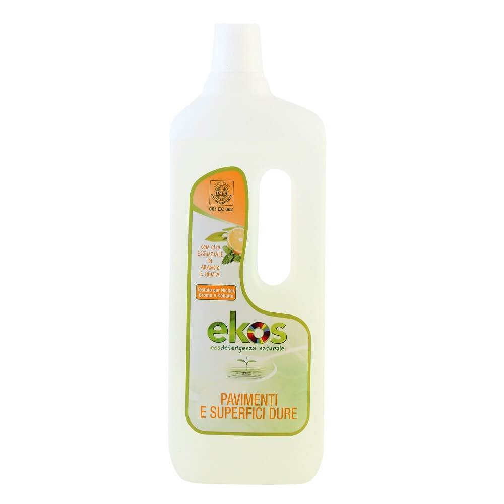 Solutie Ekos de curatare podele si suprafete dure, bio, 750ml
