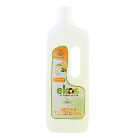 Solutie Ekos de curatare podele si suprafete dure, bio, 750ml