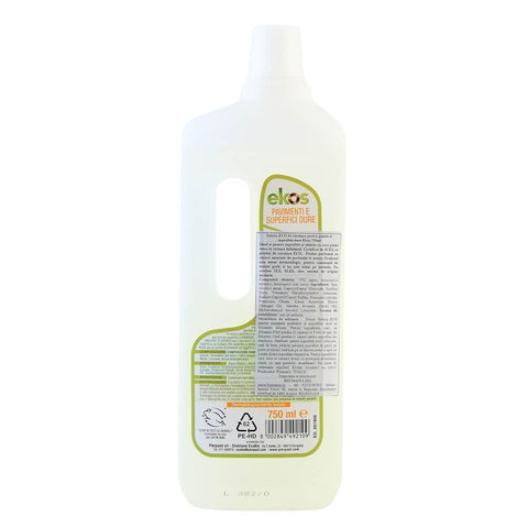 Solutie Ekos de curatare podele si suprafete dure, bio, 750ml