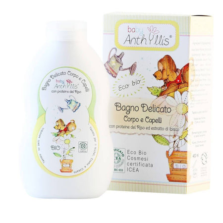 Sampon si gel de dus pentru copii si bebelusi Eco Bio baby Anthyllis, bio, 400 ml