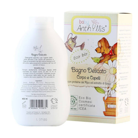 Sampon si gel de dus pentru copii si bebelusi Eco Bio baby Anthyllis, bio, 400 ml