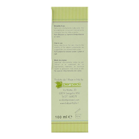 Lotiune anti-tantari si insecte pentru copii, Baby Anthillys Pierpaoli, 100 ml, bio