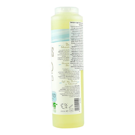 Sampon si gel de dus cu extract de in, Eco Bio Anthyllis, bio, 250 ml