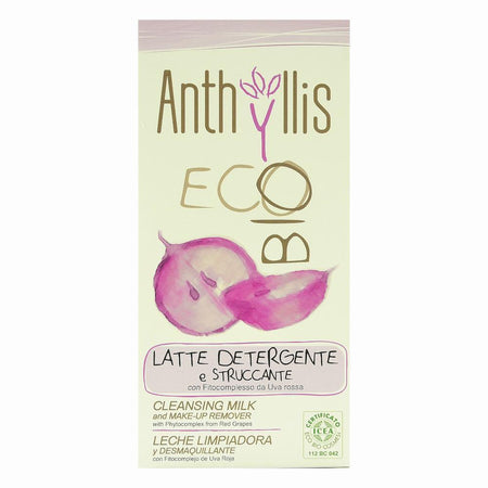 Lapte demachiant cu extract de struguri rosii Eco Bio Anthyllis, bio, 150 ml