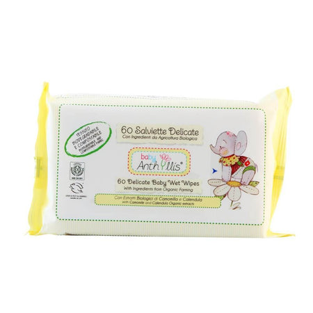 servetele umede bio bebelusi, baby anthyllis