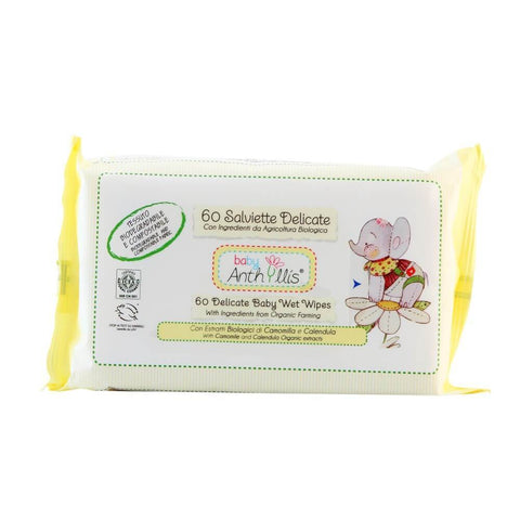 servetele umede bio bebelusi, baby anthyllis