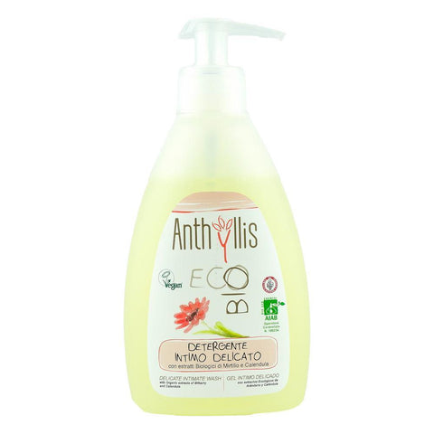 Gel pentru igiena intima cu extract de afine si galbenele Anthillys Pierpaoli, 300 ml, bio