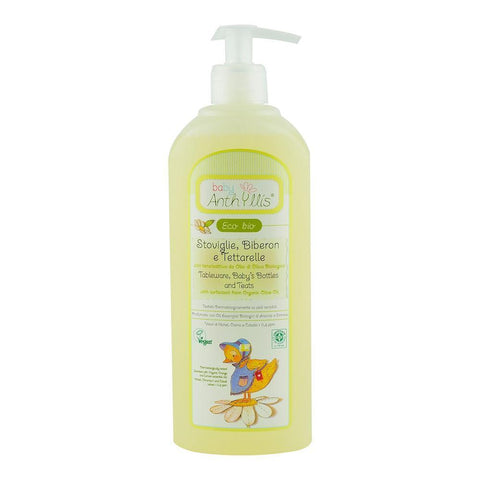 Detergent solutie pentru vesela, biberoane si tetine Baby Anthyllis Eco Bio Cosmesi, bio, 500 ml