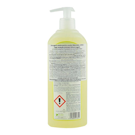Detergent solutie pentru vesela, biberoane si tetine Baby Anthyllis Eco Bio Cosmesi, bio, 500 ml