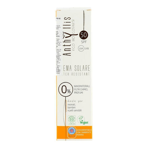 Crema protectie solara SPF 50 pentru bebelusi si copii Anthyllis, bio, 100 ml