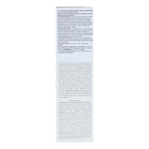 Tonic facial cu efect de albire, Bema, bio, 200 ml