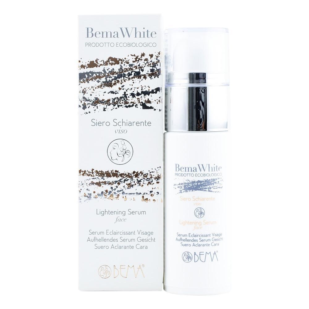 Ser pentru fata cu efect de albire, Bema, bio, 30 ml