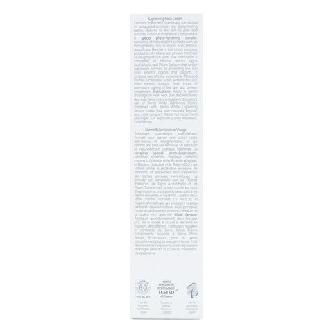 Crema pentru fata cu efect de albire, Bema, bio, 50 ml - Republica BIO