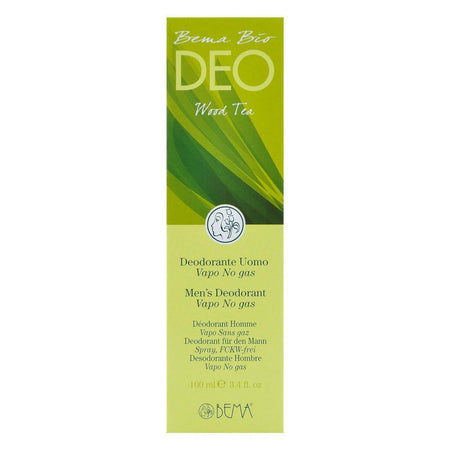 Deodorant Wood fara aluminiu pentru barbati, cu pulverizator, Bema, bio, 100 ml