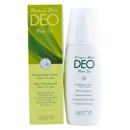 Deodorant Wood fara aluminiu pentru barbati, cu pulverizator, Bema, bio, 100 ml