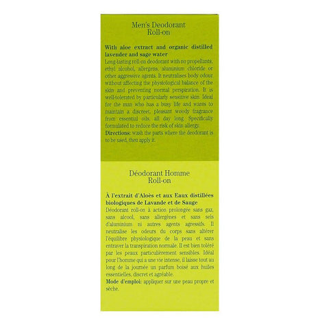 Deodorant Wood fara aluminiu pentru barbati, cu roll-on, Bema, bio, 50 ml