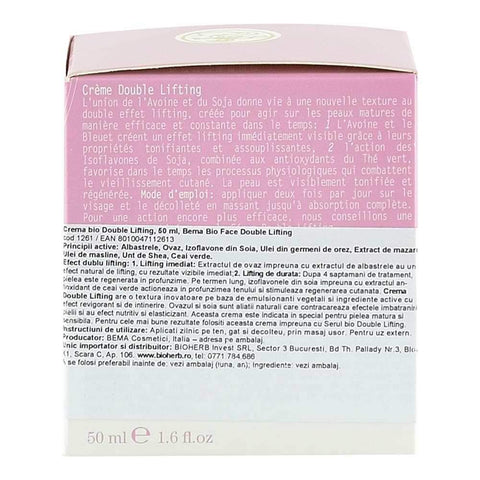 Crema double lifting Bema, bio, 50 ml
