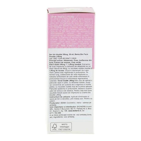 Ser double lifting Bema, bio, 30 ml