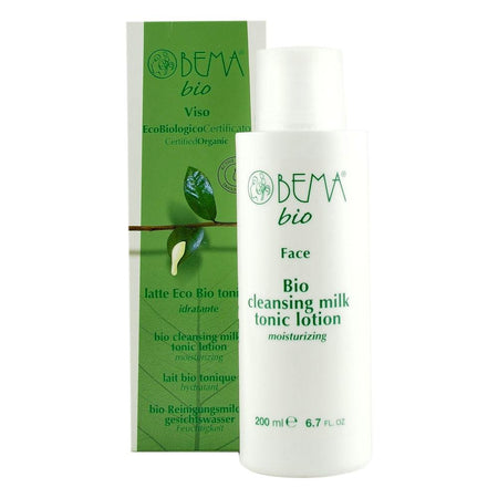 Lapte demachiant si lotiune hidratanta 2 in 1, Bema VisoAntiage, bio, 200 ml