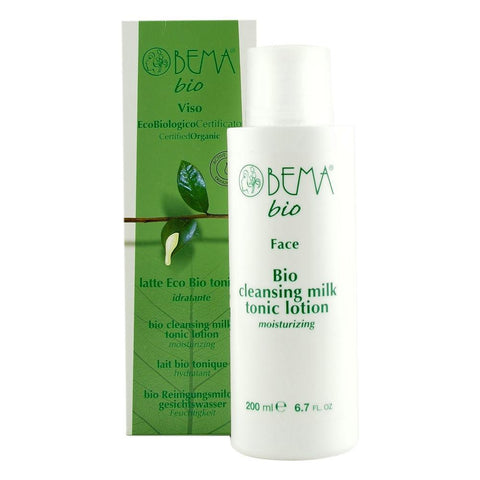 Lapte demachiant si lotiune hidratanta 2 in 1, Bema VisoAntiage, bio, 200 ml