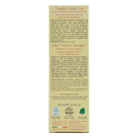 Ulei de corp pentru bebelusi, Bema, bio, 125 ml