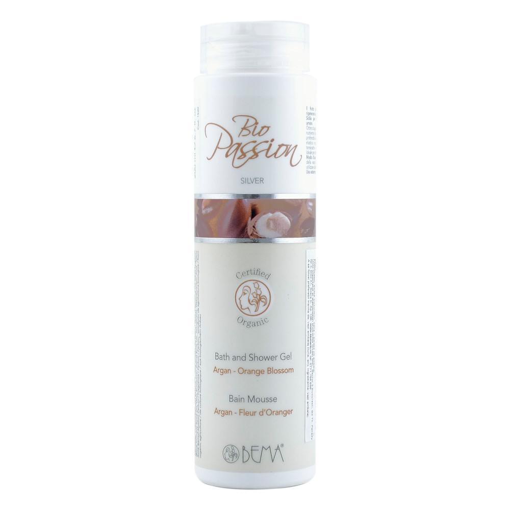 Gel de dus Argan - Flori de Portocal, Bema, bio, 200 ml