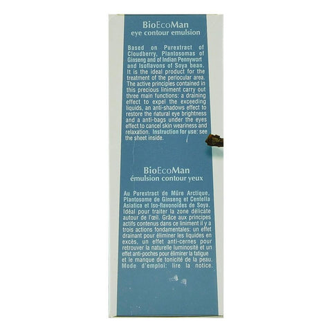 Emulsie pentru conturul ochilor, Bema BioEcoMan, pentru barbati, bio, 30 ml