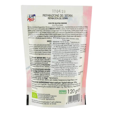 Seitan Instant 120g (gluten  din Grau)