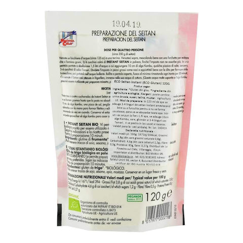 Seitan Instant 120g (gluten  din Grau)