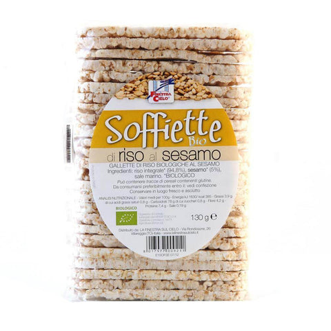 Rondele (Galete) Orez Expandat cu Susan 130g