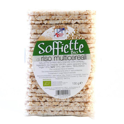 Rondele (Galete) Orez Expandat cu Cereale 130g