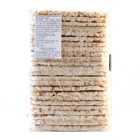 Rondele (Galete) Orez Expandat cu Cereale 130g