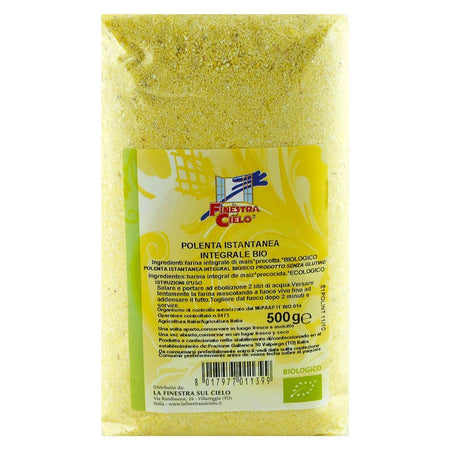 Mamaliga integrala instant fara gluten, La Finestra Sul Cielo, bio, 500 g
