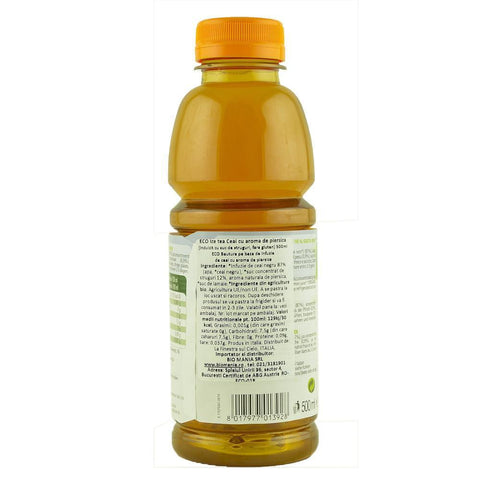 Ceai rece cu aroma de piersica indulcit cu suc de struguri, La Finestra Sul Cielo, fara gluten, 500 ml, bio - Republica BIO