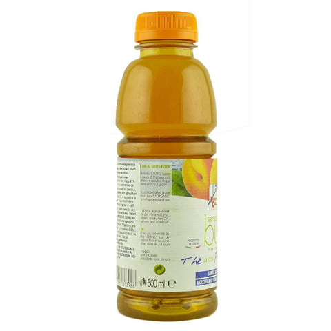 Ceai rece cu aroma de piersica indulcit cu suc de struguri, La Finestra Sul Cielo, fara gluten, 500 ml, bio - Republica BIO