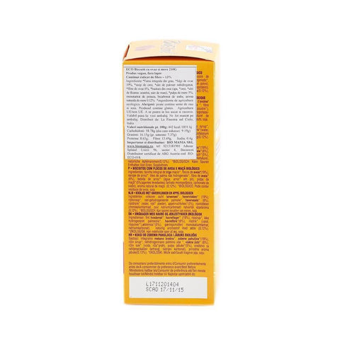 Biscuiti cu Fulgi de Ovaz si Mere 210g (produs vegan) - Republica BIO