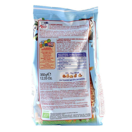 Biscuiti Buongiorno  Zooparty din Spelta cuOrez (produs vegan) 350g - Republica BIO