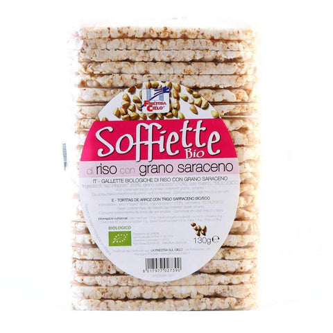 Rondele (Galete) Orez Expandat cu Hrisca 130g