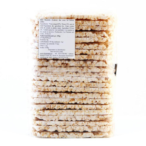 Rondele (Galete) Orez Expandat cu Hrisca 130g