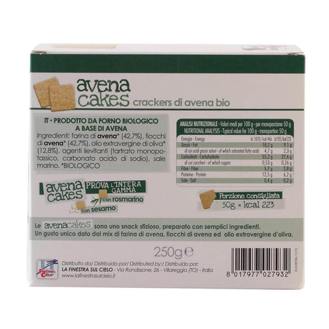 Crackers din Ovaz 250g (produs vegan, fara drojdie) - Republica BIO