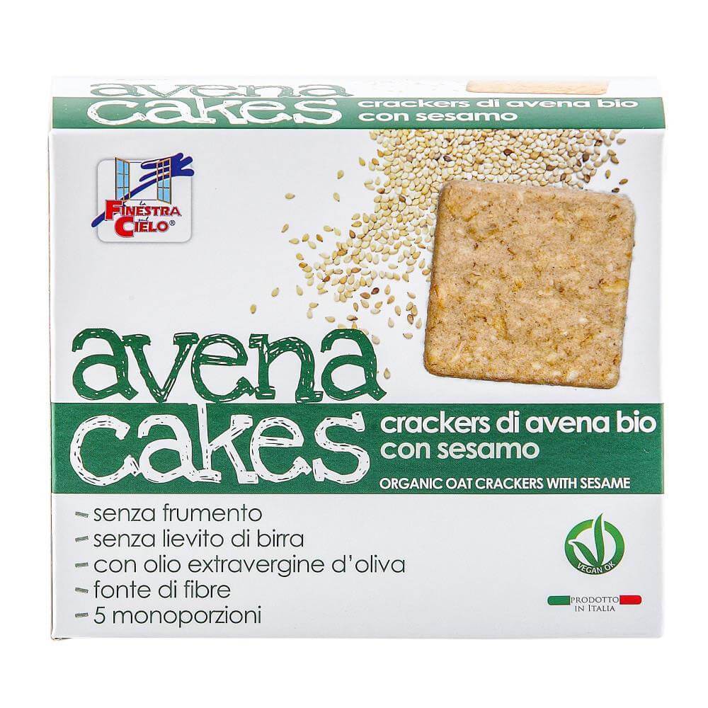 Crackers din Ovaz cu Susan 250g (produs vegan, fara drojdie) - Republica BIO