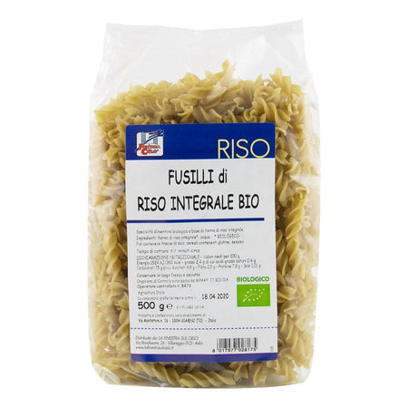 Paste Fusilli din Orez Integral 500g