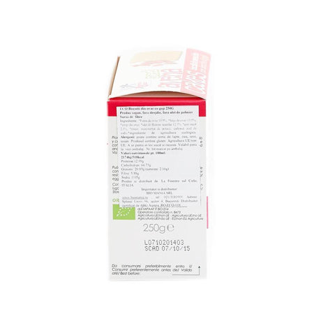 Biscuiti din Ovaz cu Goji 250g (produs vegan) - Republica BIO