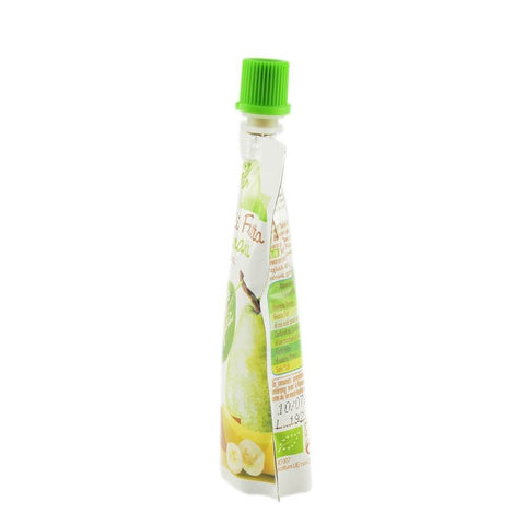 Piure de fructe fara zahar - pere si banane, bio, 100g